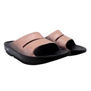Oofos Midnight‎ Spectre Slide Sandal - Size 8